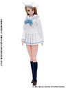 27cm School Uniform - Sailor Uniform Set II / White x Sax (DOLL ACCESSORY)