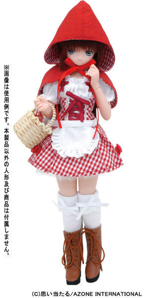 Doll Clothes - PureNeemo - Pureneemo Original Costume - PN Little Red Riding Hood Set - 1/6 - Red (Azone)　