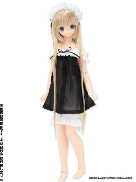 Doll Clothes - PureNeemo - PureNeemo M Size Costume - Rosalie Baby Doll - 1/6 - Black/White ver. (Azone)　