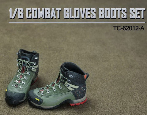 Toyscity 1/6 Combat Gloves and Boots Set A (DOLL ACCESSORY)