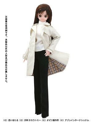 27cm Doll Wear Sophi Moda - Vernal Trench Coat / Beige (DOLL ACCESSORY)