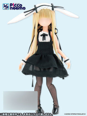 Doll Clothes - Picconeemo - Sweet Bunny - 1/12 - Black (Azone)