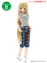 Doll Clothes - PureNeemo - PureNeemo M Size Costume - Studded Check Pants - 1/6 - Blue Check (Azone)