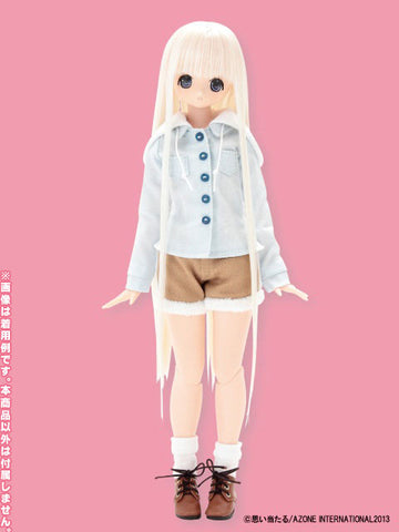 Doll Clothes - PureNeemo - PureNeemo FannyFanny - PureNeemo S Size Costume - Fanny Fanny Back Fur Short Pants - 1/6 - Beige (Azone)　