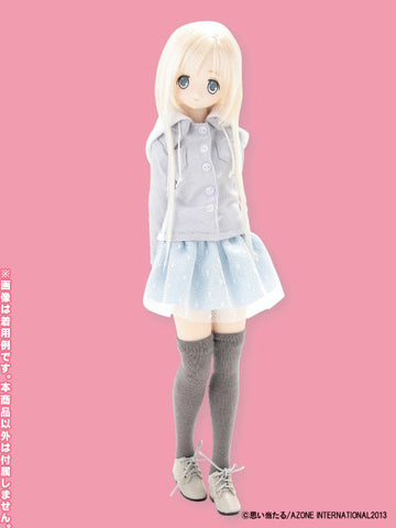 Doll Clothes - High Quality Shoes Series - PureNeemo - Mannish Shoes - 1/6 - Grey (Azone)　