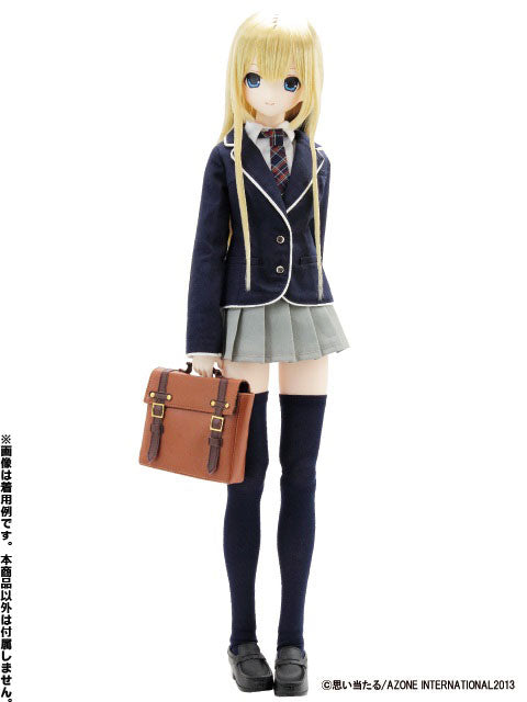 50cm Doll Wear - 50 School Bag II/ Dark Brown (DOLL ACCESSORY)