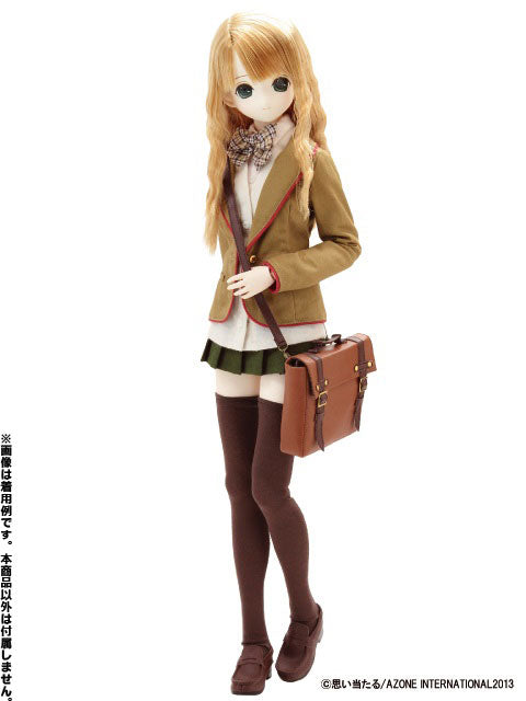 50cm Doll Wear - 50 School Bag II/ Dark Brown (DOLL ACCESSORY)