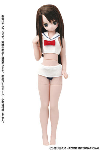 25cm Pure Neemo Original Costume - PN Sailor Bikini Set/ White (DOLL ACCESSORY)