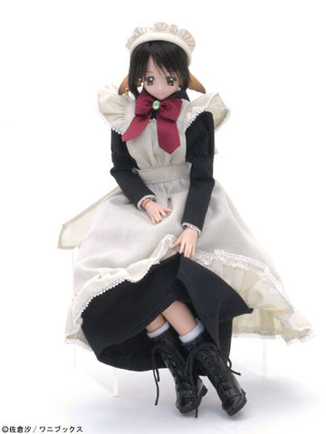 Sakura Brand Original Doll - Tsubomi-chan Classical Maid Black Hair Pigtails Complete Doll