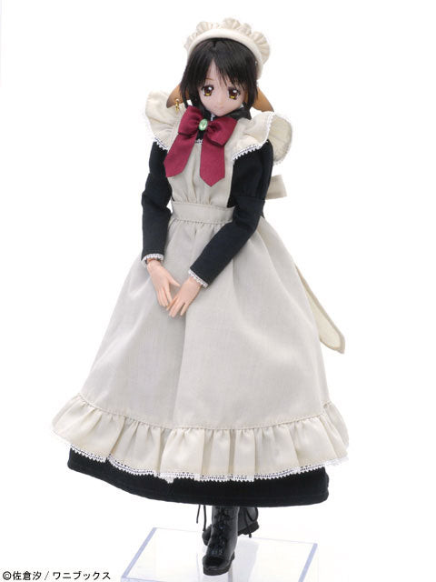 Sakura Brand Original Doll - Tsubomi-chan Classical Maid Black Hair Pigtails Complete Doll