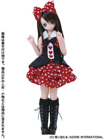 Doll Clothes - PureNeemo - PureNeemo S Size Costume - Happy Halloween Dress Set - 1/6 - Red (Azone)　