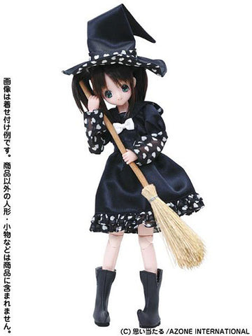 21/23cm Little Body (ALB) Wear - 23cm Witch Set Black (DOLL ACCESSORY)