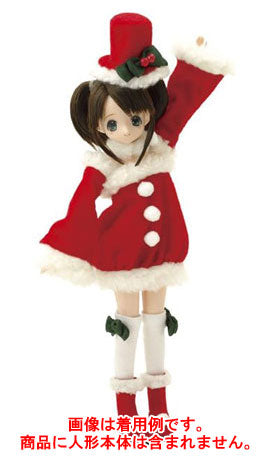 Christmas Wear Pure Neemo Size - 21cm Santa Claus One-piece Dress (DOLL ACCESSORY)