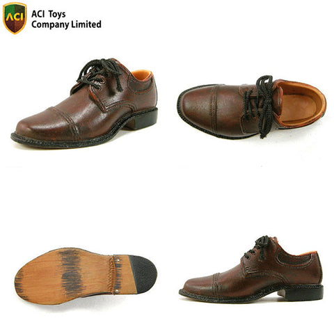 1/6 Figure Men's Shoes - Dress Shoes Brown Ver. (DOLL ACCESSORY)　