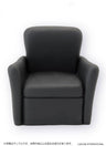 Azone Furniture - Soft Vinyl Sofa - 1/6 - Black (Azone)