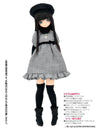 PureNeemo - Doll Clothes - Blue Bird`s Song Ribbon Puff Sleeve One-piece - 1/6 - Check (Azone)　
