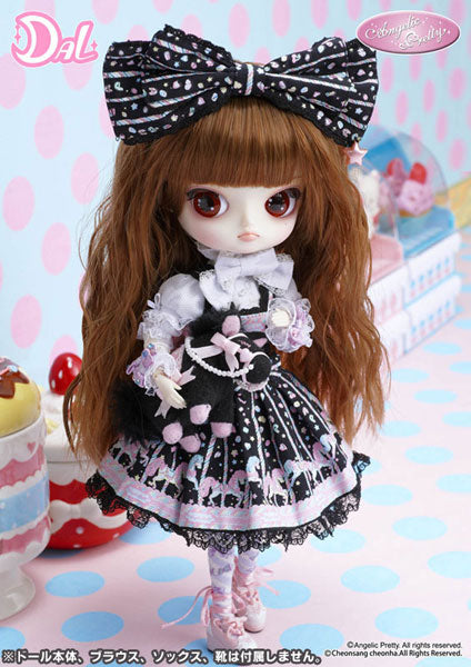 Doll Clothes - Outfit Selection - Pullip (Line) - O-801 - Angelic Pretty Sugary Carnival Black Version Set (Angelic Pretty, Groove)