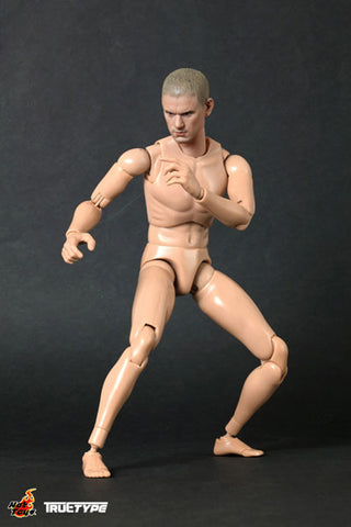 Hot Toys TrueType 1/6 Scale Action Figure Body: New Generation/ Caucasian Male (Narrow Shoulders Ver.3)　