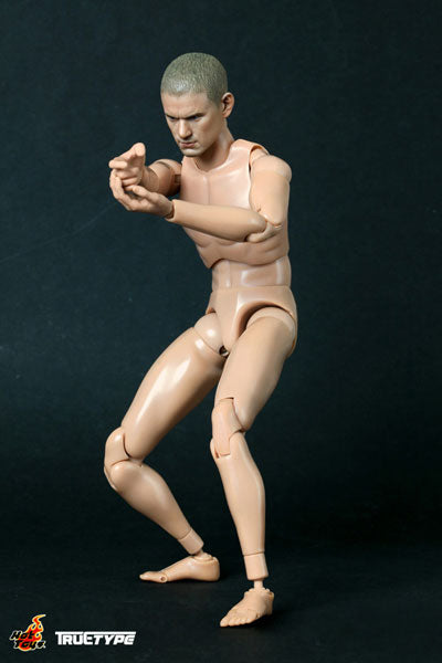 Hot Toys TrueType 1/6 Scale Action Figure Body: New Generation/ Caucasian Male (Narrow Shoulders Ver.3)　