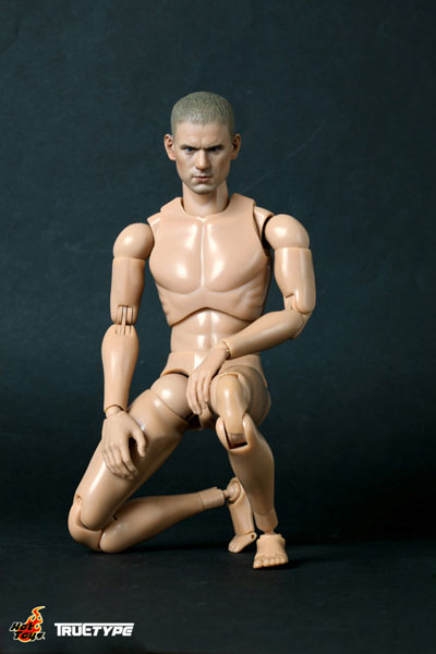 Hot Toys TrueType 1/6 Scale Action Figure Body: New Generation/ Caucasian Male (Narrow Shoulders Ver.3)　