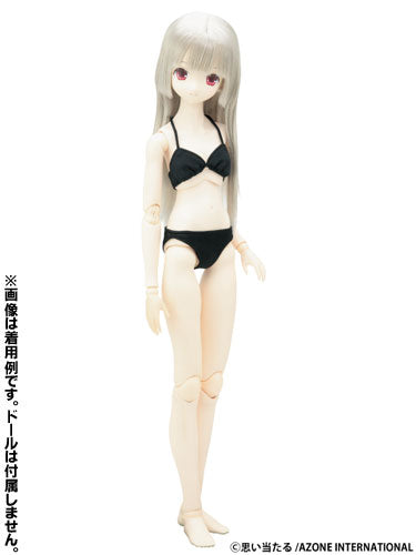 50cm Doll Wear - 50 Bikini Set / Black (DOLL ACCESSORY)