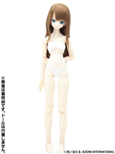 50cm Doll Wear - 50 Bikini Set / White (DOLL ACCESSORY)