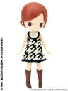 Luna Rock Recommended Wear - Little ChouxChoux Swallow Dress Black (DOLL ACCESSORY)