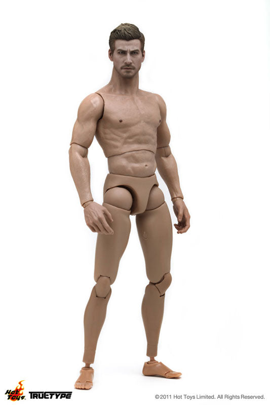 Hot Toys TrueType 1/6 Scale Action Figure Body: New Generation/ Caucasian Male (Muscular Body Version)　