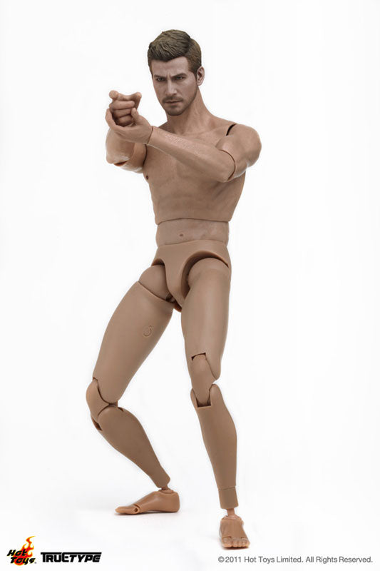 Hot Toys TrueType 1/6 Scale Action Figure Body: New Generation/ Caucasian Male (Muscular Body Version)　