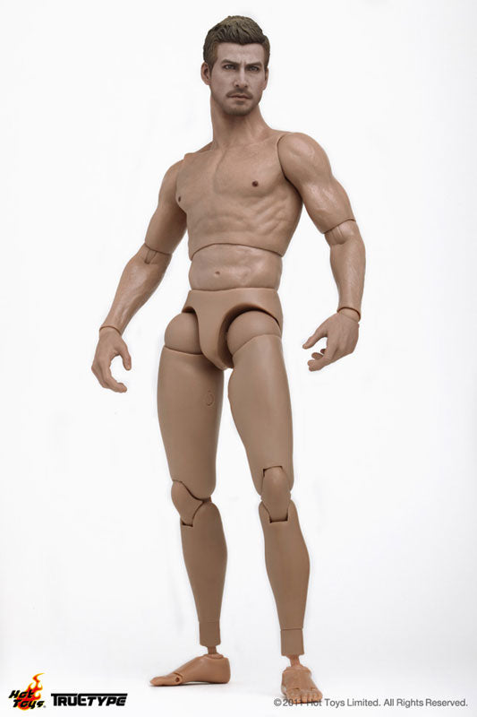 Hot Toys TrueType 1/6 Scale Action Figure Body: New Generation/ Caucasian Male (Muscular Body Version)　