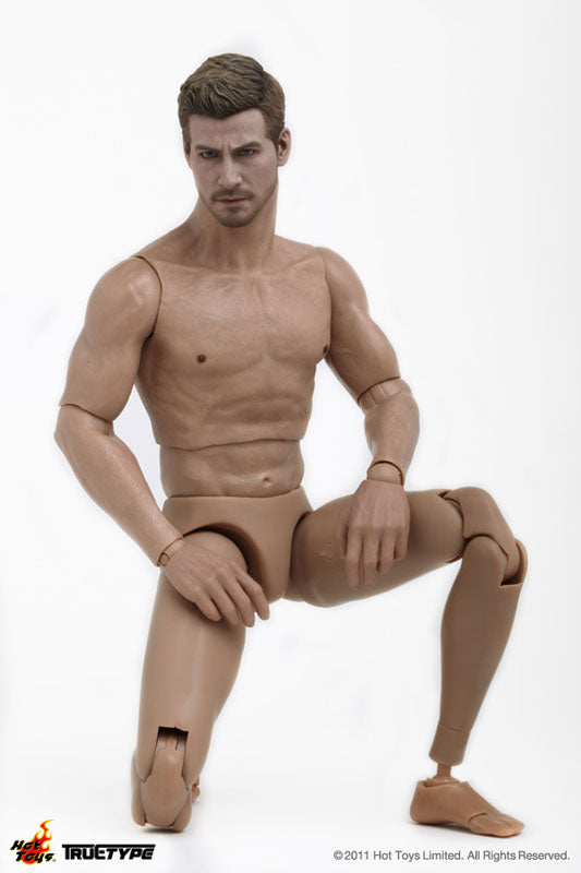 Hot Toys TrueType 1/6 Scale Action Figure Body: New Generation/ Caucasian Male (Muscular Body Version)　