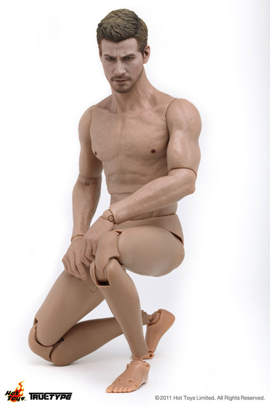 Hot Toys TrueType 1/6 Scale Action Figure Body: New Generation/ Caucasian Male (Muscular Body Version)　