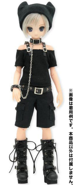 Doll Clothes - PureNeemo - PureNeemo M Size Costume - Nekomimi Hat - 1/6 - Black - 030 (Azone)　