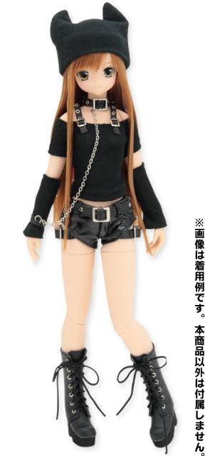 Doll Clothes - PureNeemo - PureNeemo M Size Costume - Nekomimi Hat - 1/6 - Black - 030 (Azone)　