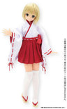 Doll Clothes - PureNeemo - PureNeemo M Size Costume - PNM039 - PNM Mini Miko Clothes Set - 1/6 - White X Red (Azone)　