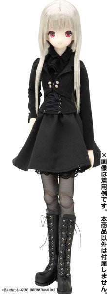 Black Raven Clothing - 50cm Collection - Doll Clothes - Corneille Basic Set - 1/3 - Black (Azone)　
