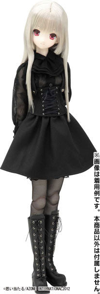 Black Raven Clothing - 50cm Collection - Doll Clothes - Corneille Basic Set - 1/3 - Black (Azone)　