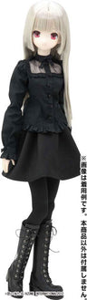 50cm Collection - Black Raven Clothing - Doll Clothes - Corneille Blouse - 1/3 - Black (Azone)　