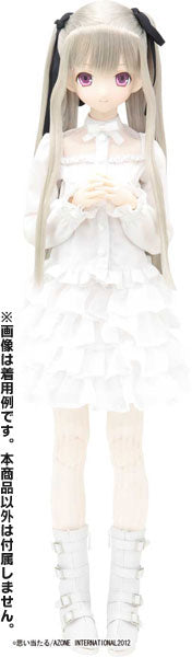 50cm Collection - Black Raven Clothing - Doll Clothes - Corneille Blouse - 1/3 - White (Azone)　