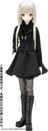 50cm Doll Wear - Black Raven Clothing: Corneille Long Skirt/ Black (DOLL ACCESSORY)