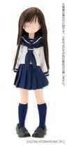 Doll Clothes - Picconeemo Costume - Long-sleeved Sailor Suit - 1/12 - White (Azone)