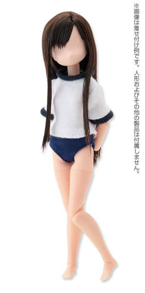 Doll Clothes - Picconeemo - Gym Uniform - 1/12 - White and Navy (Azone)