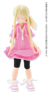 Doll Clothes - Picconeemo Costume - Knit One-Piece with Parka - 1/12 - Pink (Azone)