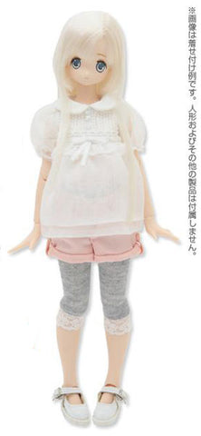 Doll Clothes - PureNeemo - PureNeemo S Size Costume - Lace Leggings - 1/6 - Light Grey (Azone)　