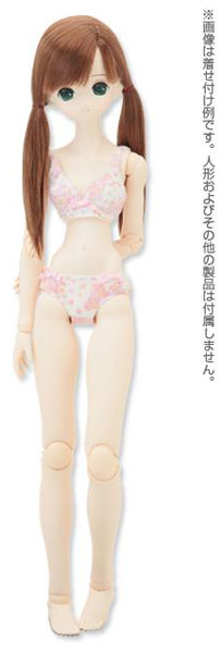 50cm Collection - Doll Clothes - Casual Bras & Shorts - 1/3 - Pink (Azone)　