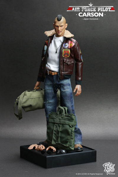 ZC World: 12 Inch (1/6 Scale) Full Action Figure - Carson Air Force Pilot [Japan Limited Edition]　