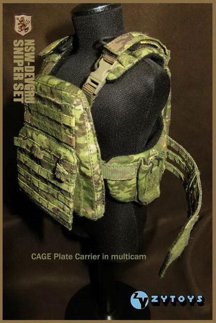 ZY-TOYS 1/6 NSW-DEVGRU Sniper Set (AOR2) Woodland Digital