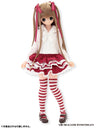 Doll Clothes - PureNeemo - PureNeemo S Size Costume - PureNeemo WickedStyle - WickedStyle 4-Tiered Frill Miniskirt - 1/6 - Red (Azone)　