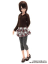 Pure Neemo S Size Wear - PNM V Neck Cutsew / Brown (DOLL ACCESSORY)