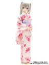 Doll Clothes - 50cm Collection - 148 - Yukata Set -Dream of Morning Glory- - 1/3 - White ver. (Azone)　